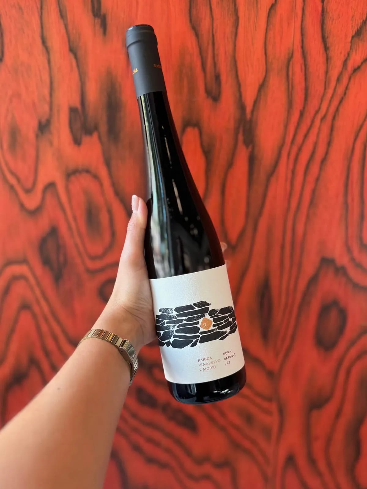 Dunaj barrique 2023, červené suché 750ml - fľ