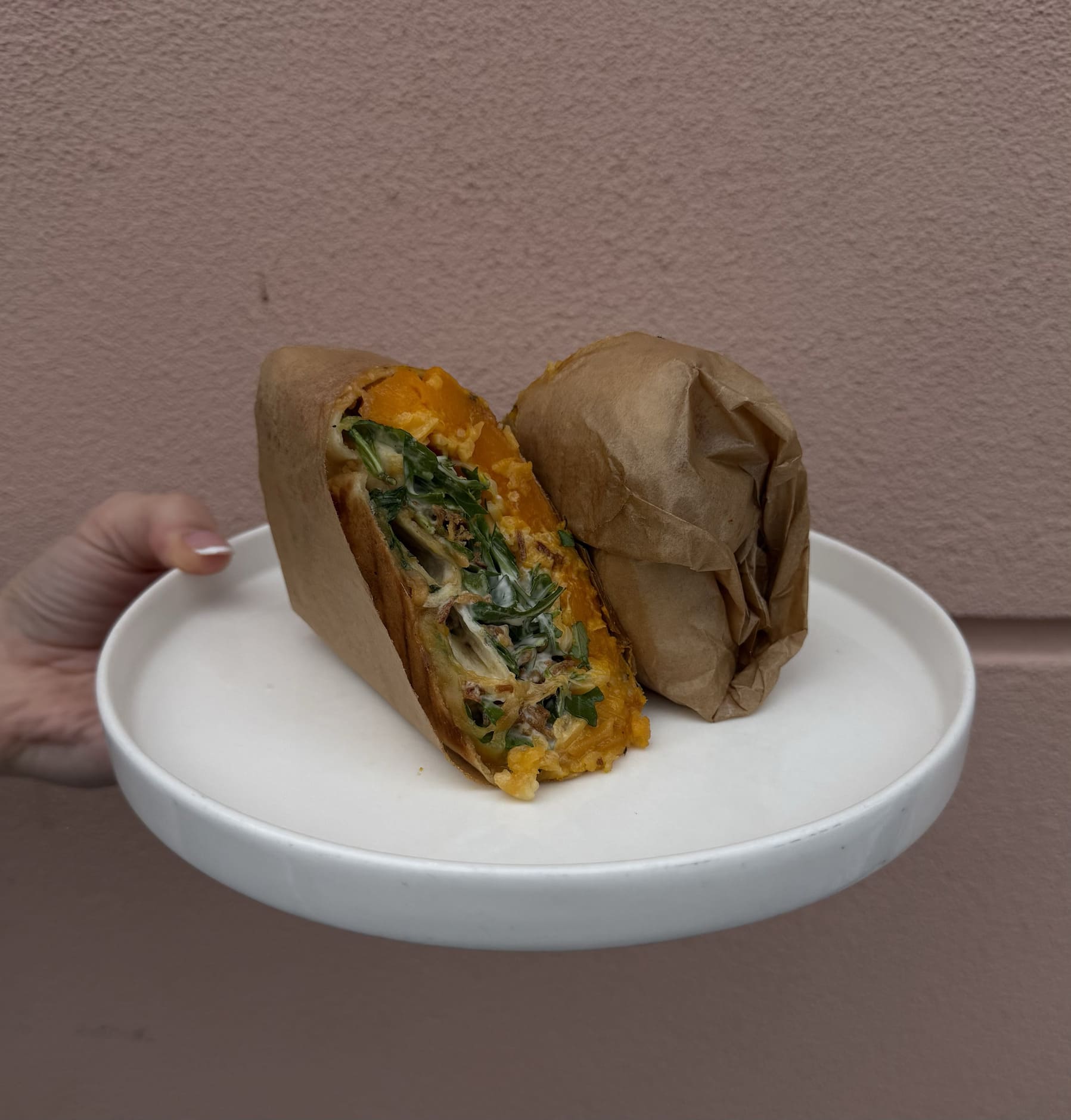 Pumpkin wrap
