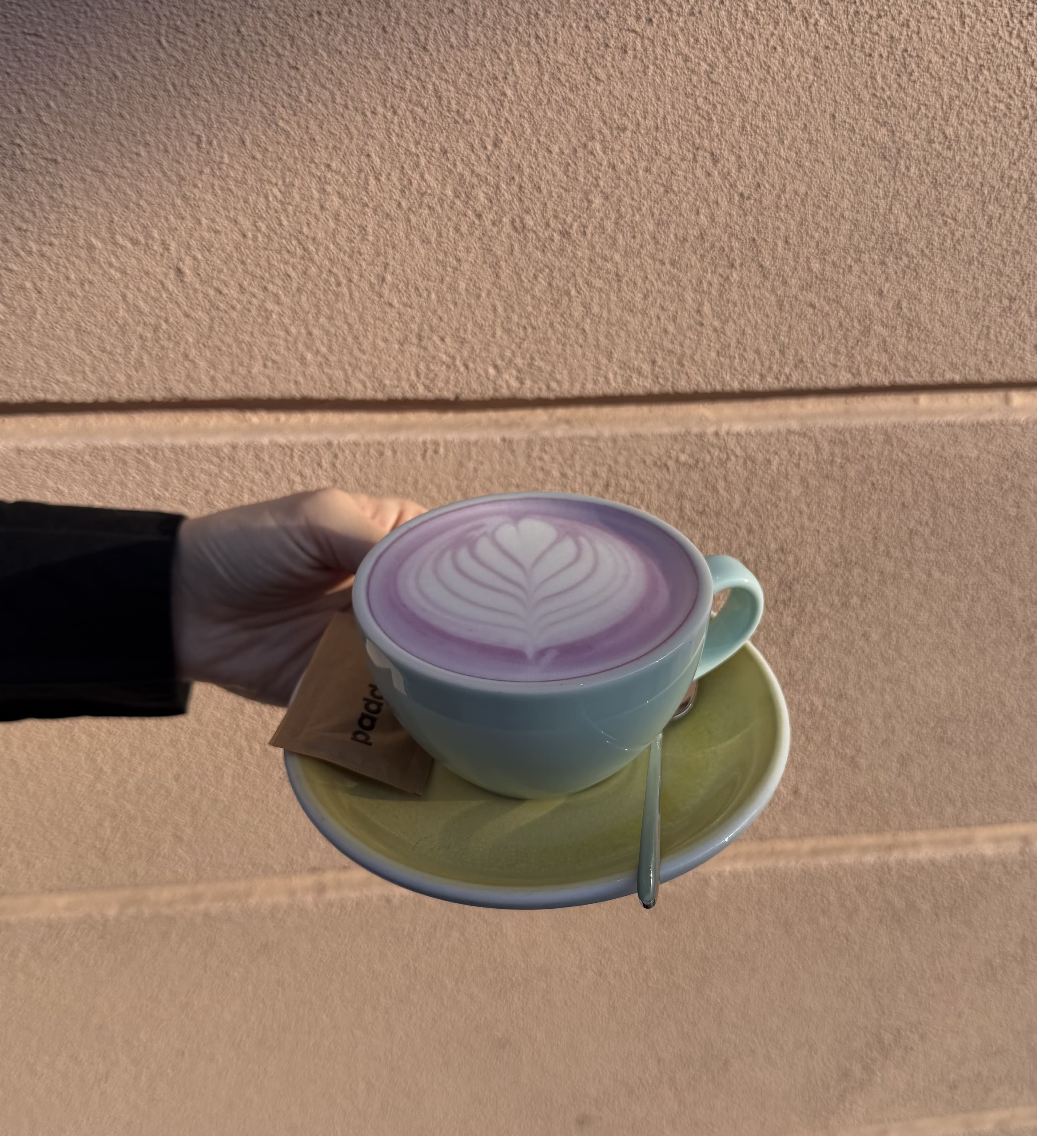 Ube latte HOT