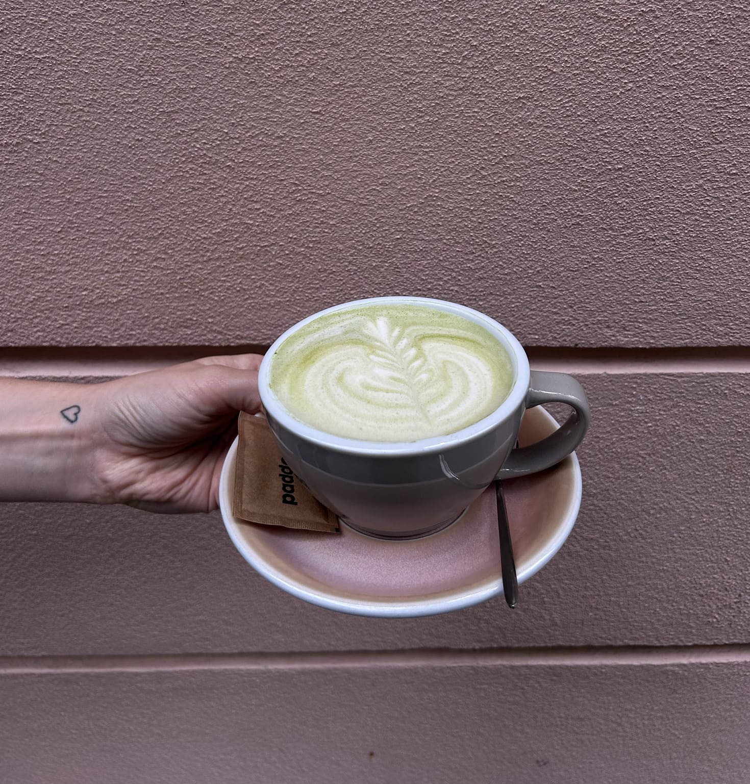 White chocolate matcha 