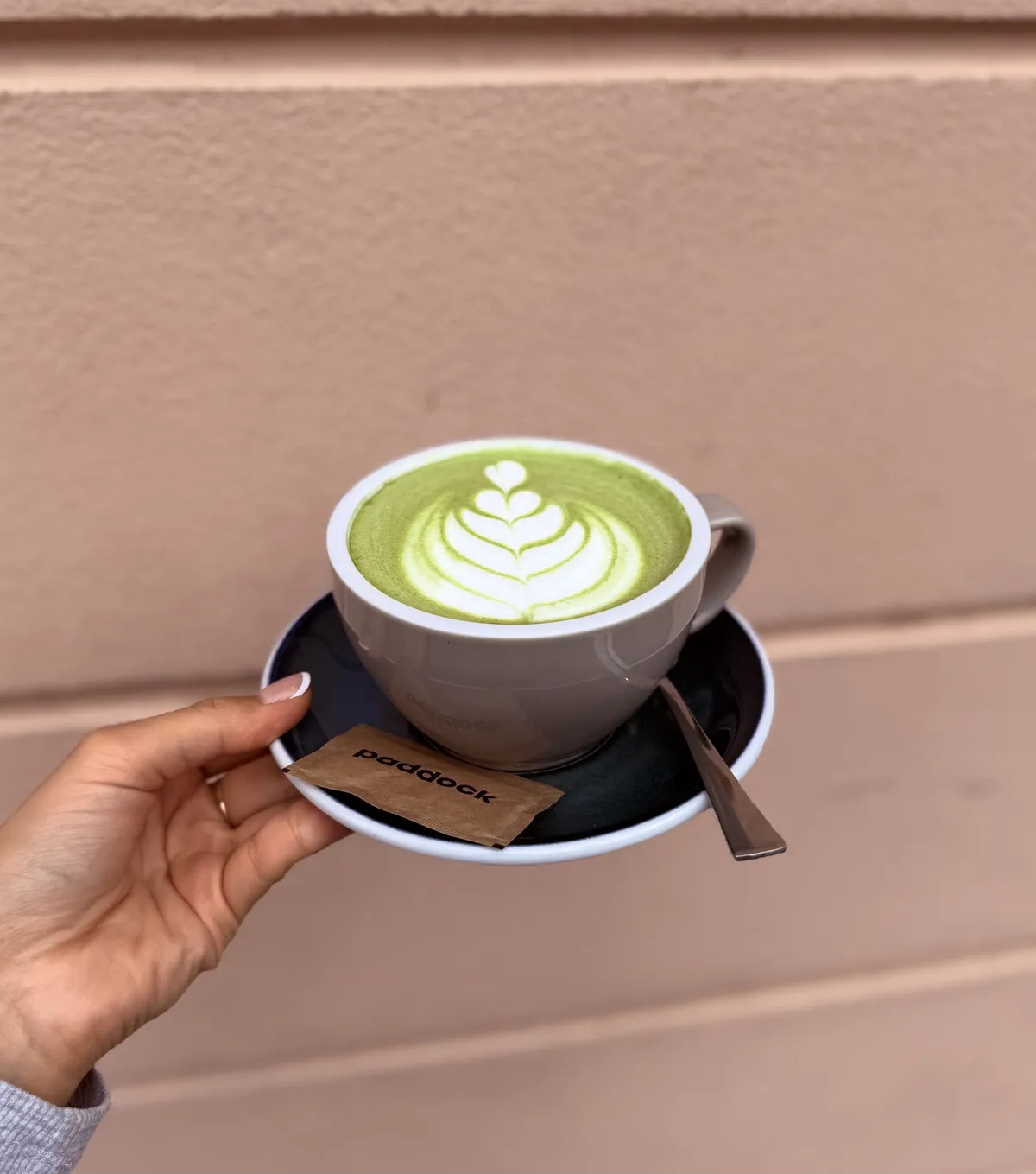 White chocolate matcha